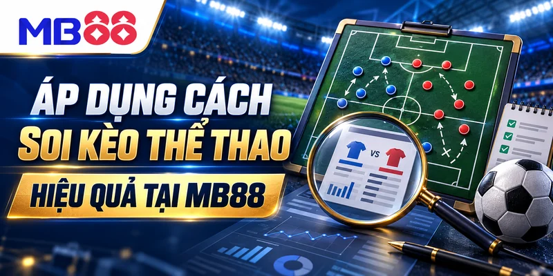 Áp dụng cách soi kèo thể thao hiệu quả tại MB88