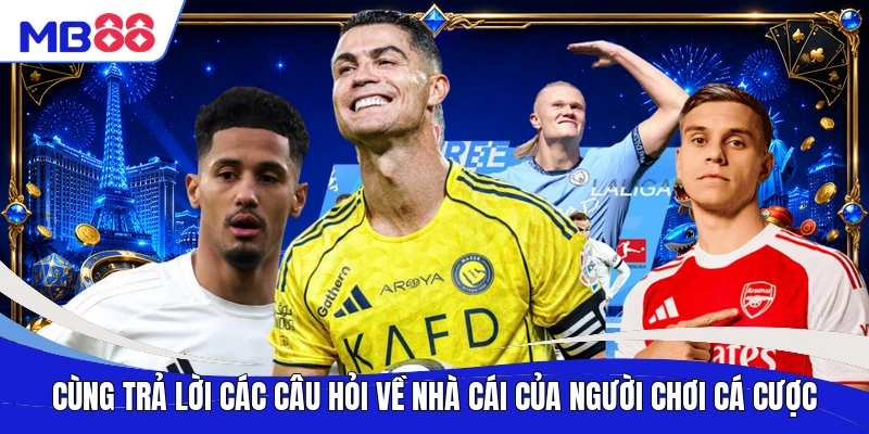 Cùng trả lời các câu hỏi về nhà cái của người chơi cá cược