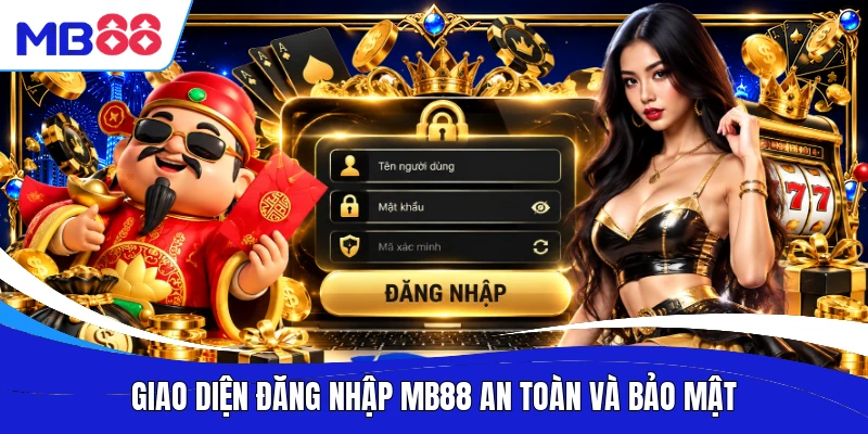 Giao diện Đăng nhập MB88 an toàn và bảo mật