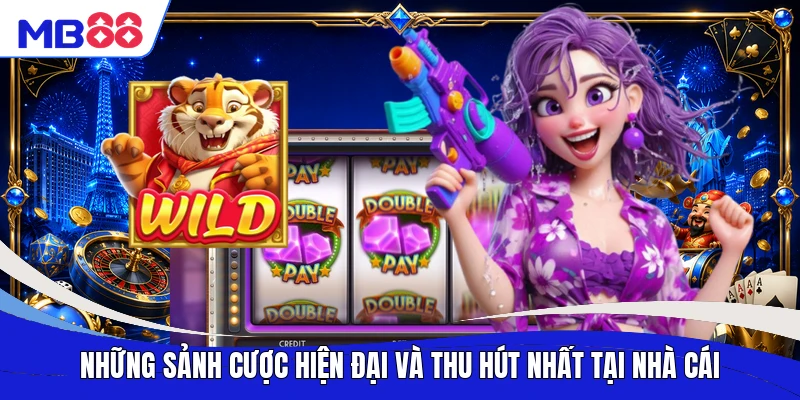 Những sảnh cược hiện đại và thu hút nhất tại nhà cái
