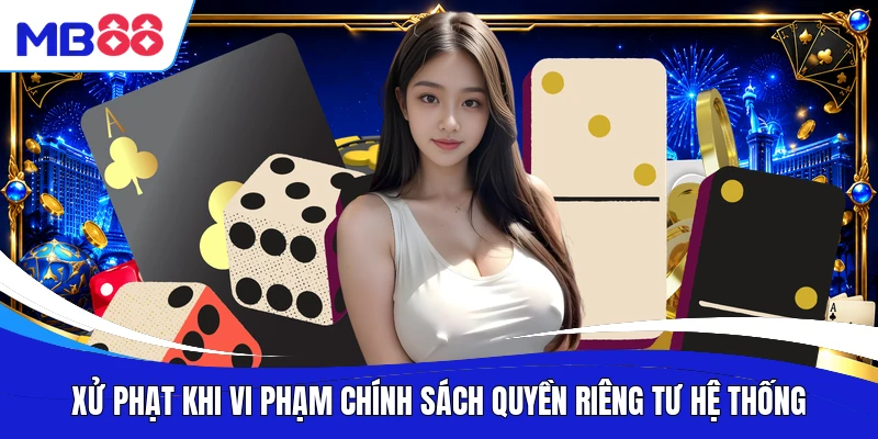 Xử phạt khi vi phạm chính sách quyền riêng tư hệ thống
